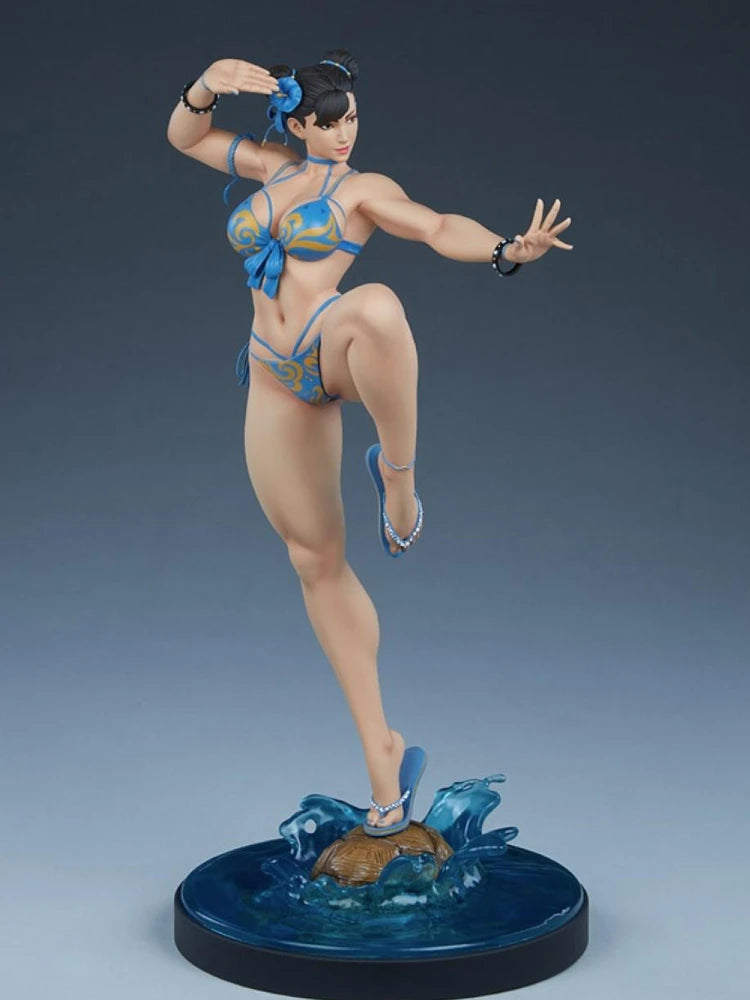 1/24 Game Fighter Character, Resin Model Figure Kit, Anime Theme, Unassembled and Unpainted
