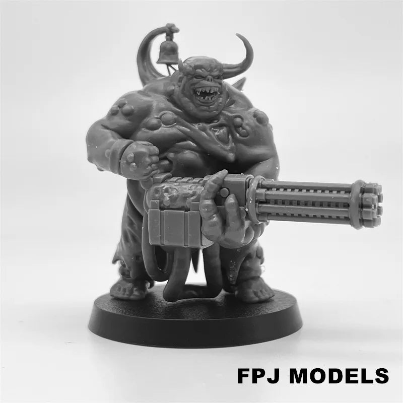 28mm Corrupted Guard Walkers, 10 Figures, Resin Model Figure Kit, Fantasy Theme, Unassembled and Unpainted