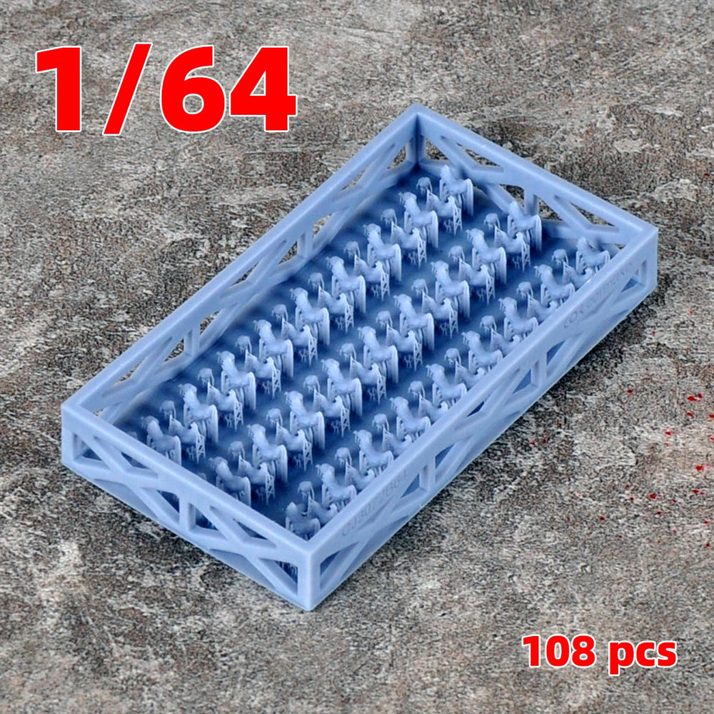 1/35 Farm Poultry Animals, 5 Figures, Resin Model Creature Kit, Wildlife Theme, Unassembled and Unpainted