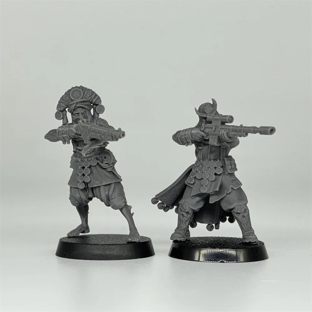 Dark Fantasy Corrupted Guards, 12 Figures, Resin Model Figure Kit, Fantasy Theme, Unassembled and Unpainted