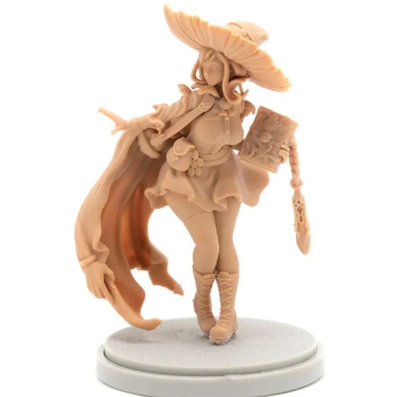 30mm Disciple of the Witch, Resin Model Figure Kit, Fantasy Theme, Unassembled and Unpainted