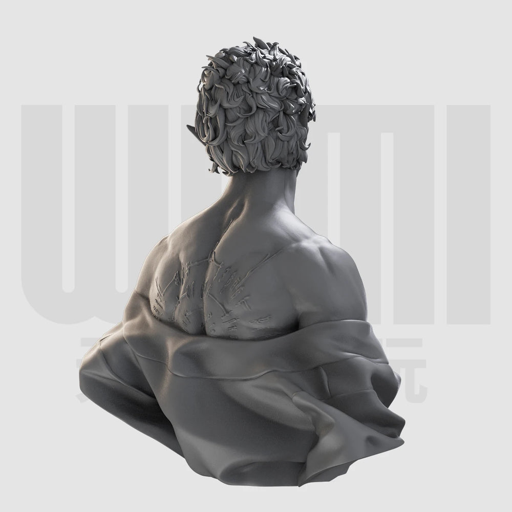 1/10 Classical Greco-Roman Male, Resin Model Bust Kit, Mythology Theme, Unassembled and Unpainted