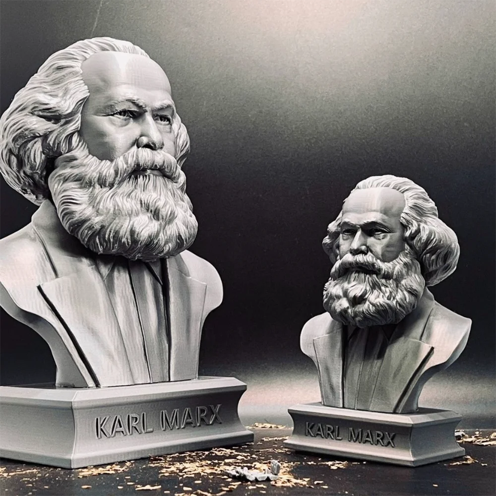 146mm Karl Marx, Resin Model Bust Kit, Historical Theme, Unassembled and Unpainted