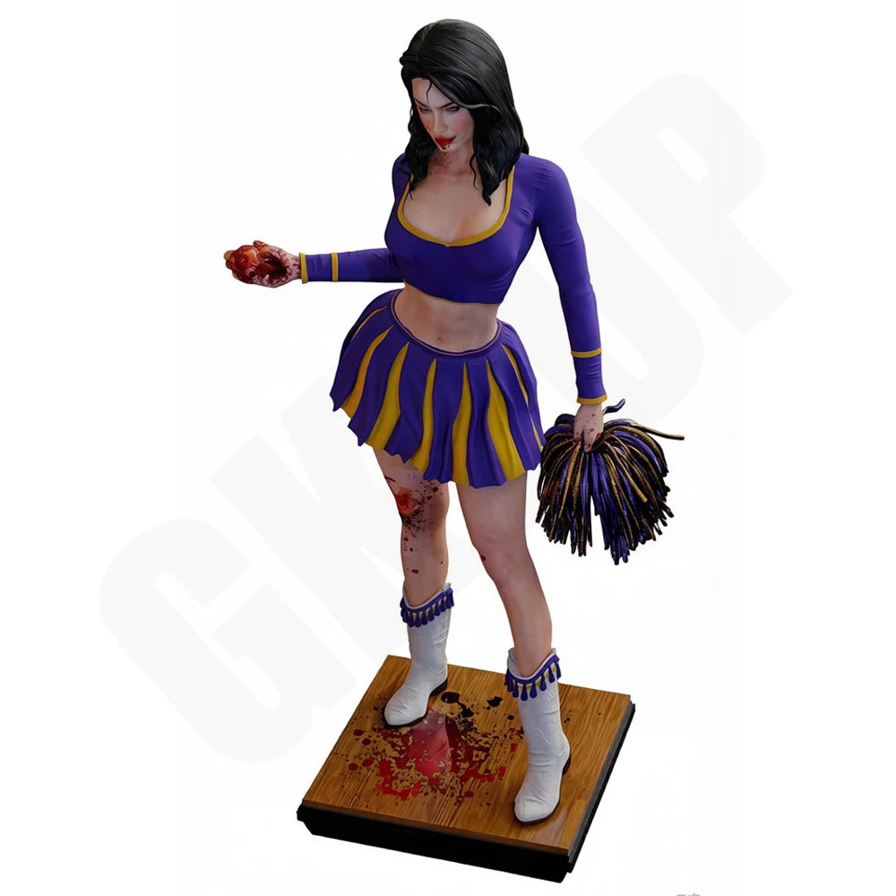 1/24 Vampire Cheerleader, Resin Model Figure Kit, Unassembled and Unpainted