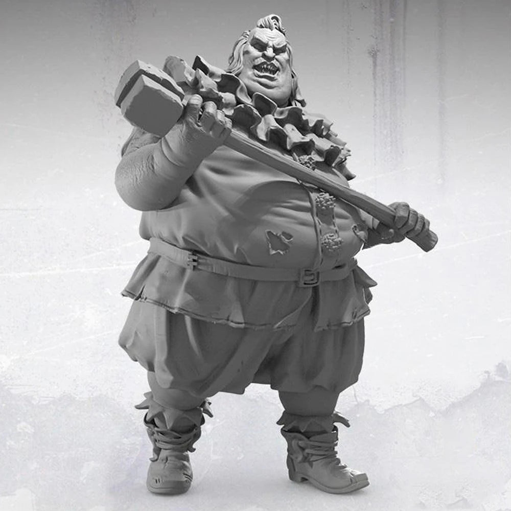 1/32 Clown Jester Ishmael Holdsworth, Resin Model Figure Kit, Fantasy Theme, Unassembled and Unpainted