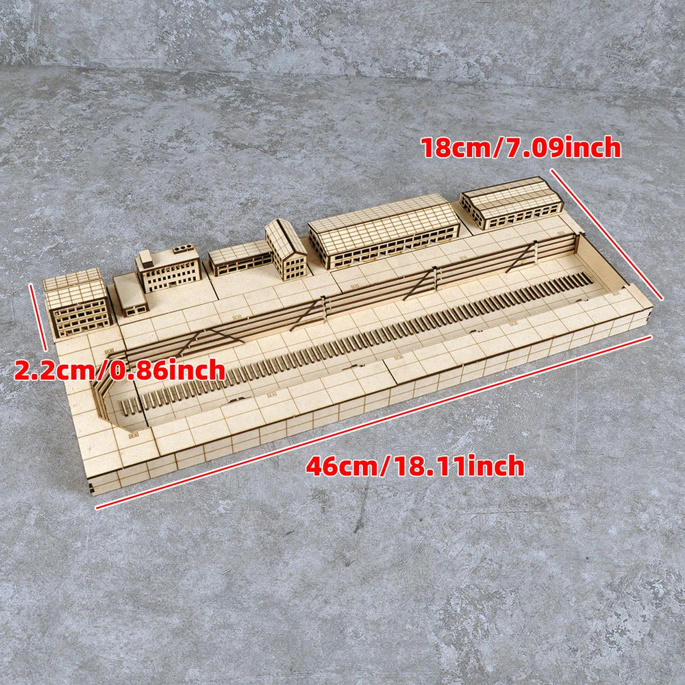 1/700 Modern Naval Shipyard, Resin Model Diorama Kit, Unassembled and Unpainted