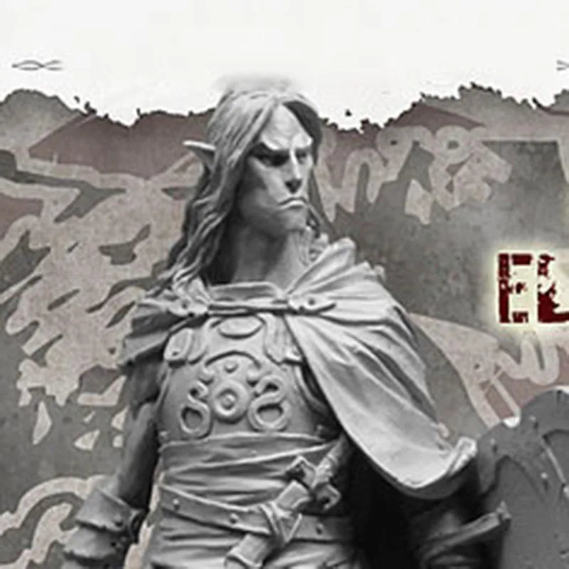 1/24 Elf Prince Aenor, Resin Model Figure Kit, Fantasy Theme, Unassembled and Unpainted