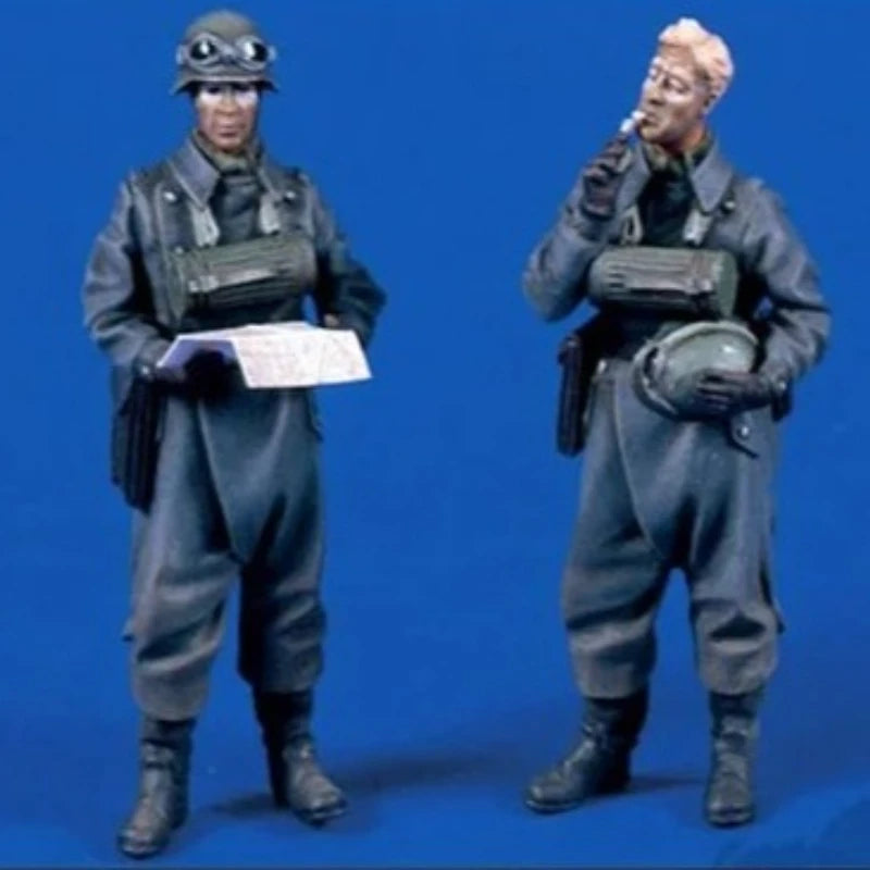 1/35 WWII German Dispatch Rider, Resin Model Figure Kit, Unassembled and Unpainted
