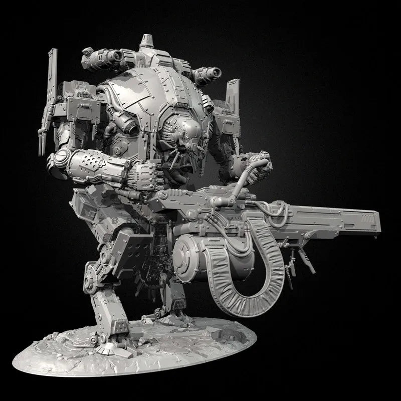 105mm Star God of War Warrior, Resin Model Figure Kit, Fantasy Theme, Unassembled and Unpainted