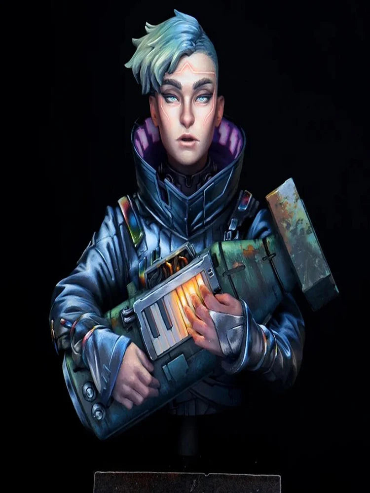 Cyberpunk Soldier Bust — 1/10 Resin Bust