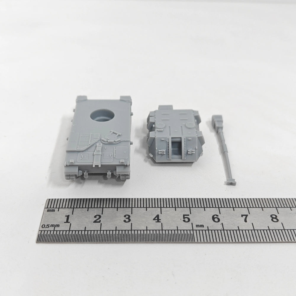1/144 Modern AHS Krab 155mm Howitzer, Resin Model Vehicle Kit, Unassembled and Unpainted