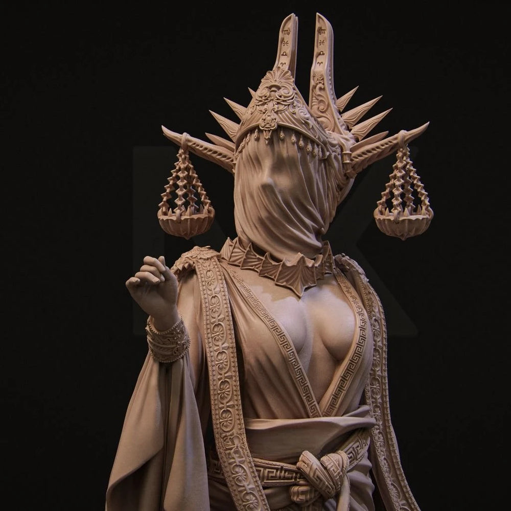 140mm Atropos Fate Goddess, Resin Model Figure Kit, Mythology Theme, Unassembled and Unpainted