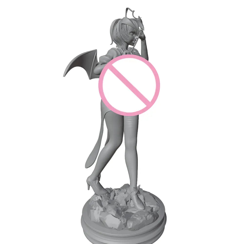 150mm Demon Girl, Resin Model Figure Kit, Anime Theme, Unassembled and Unpainted