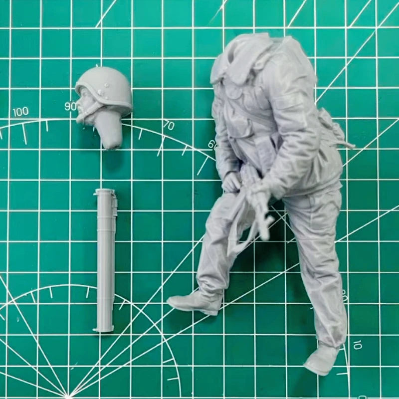 1/16 Modern Russian Tactical Squad in Assault, 6 Figures, Resin Model Figure Kit, Unassembled and Unpainted