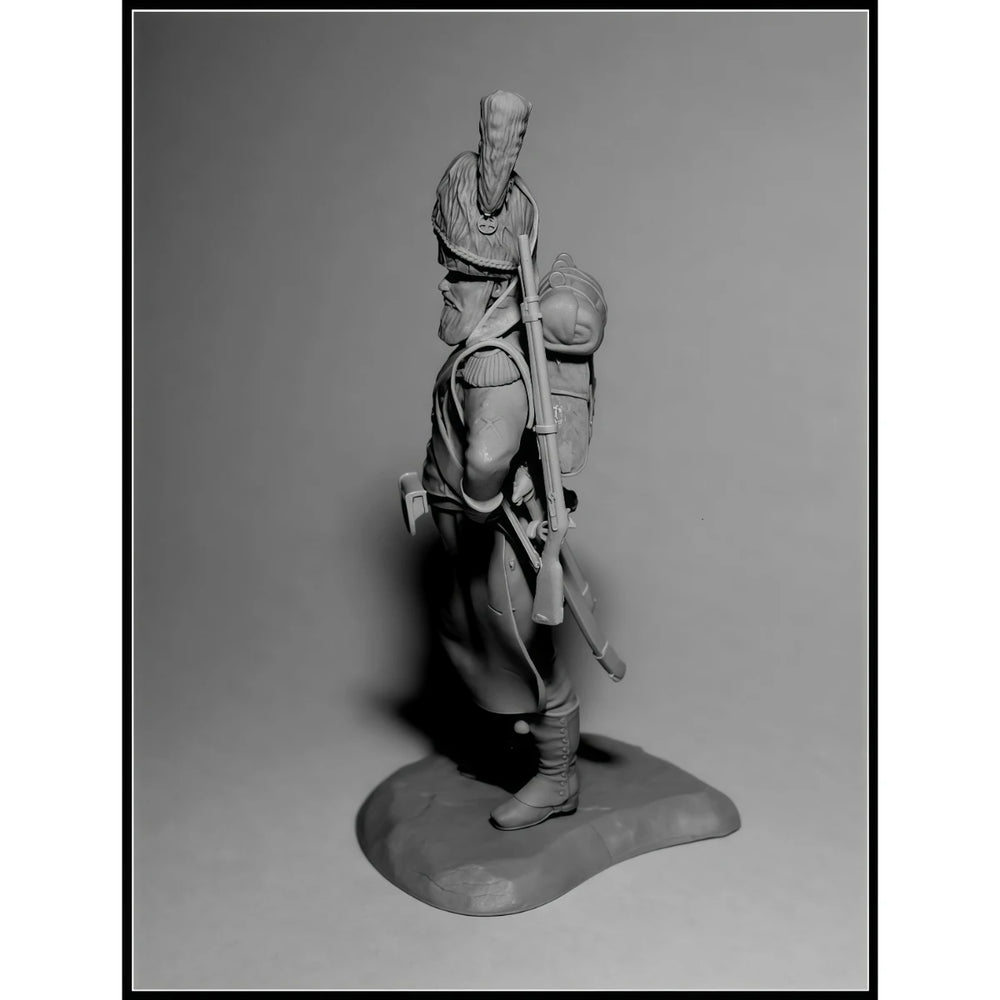 75mm Napoleonic Polish Sapper, Resin Model Figure Kit, Unassembled and Unpainted