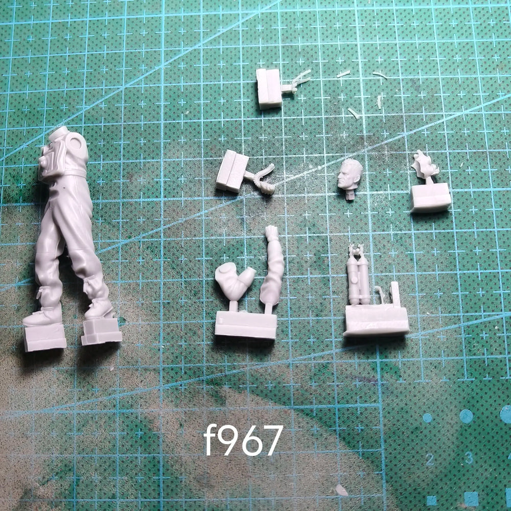 WWII German Soldier — Resin Figure