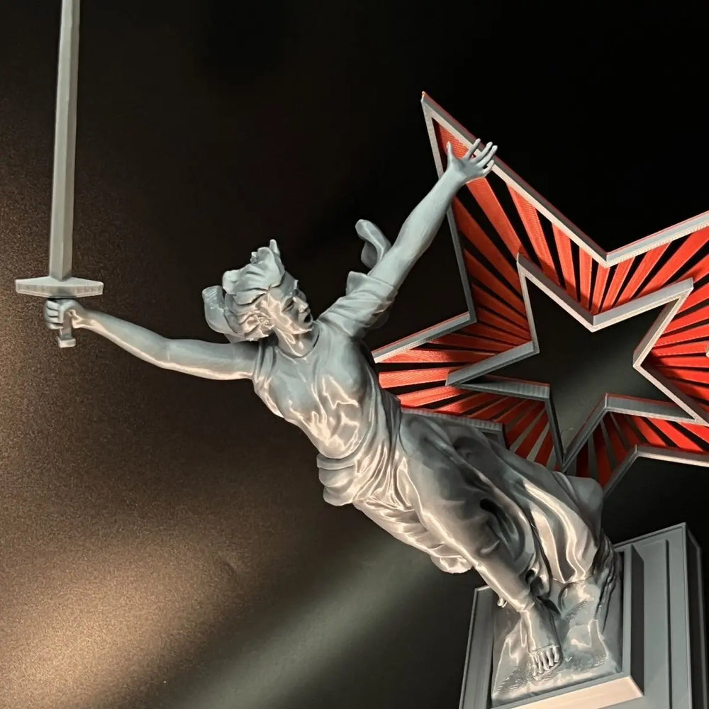WWII Soviet Motherland Monument, Resin Model Figure Kit, Unassembled and Unpainted