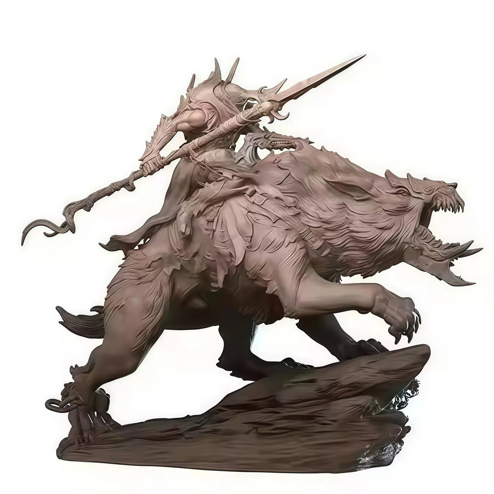 1/24 Orc Knight Warrior, Resin Model Figure Kit, Fantasy Theme, Unassembled and Unpainted