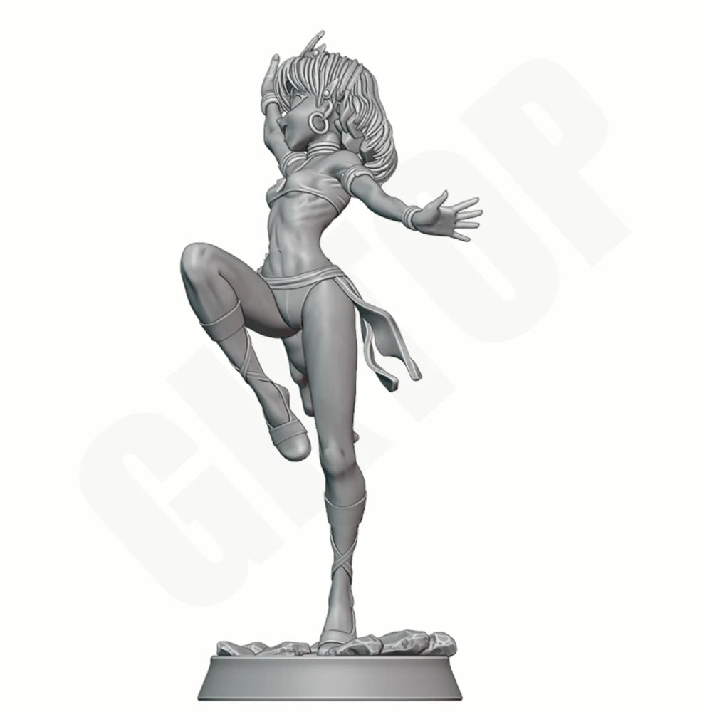 1/24 Exotic Princess Dancer, Resin Model Figure Kit, Unassembled and Unpainted