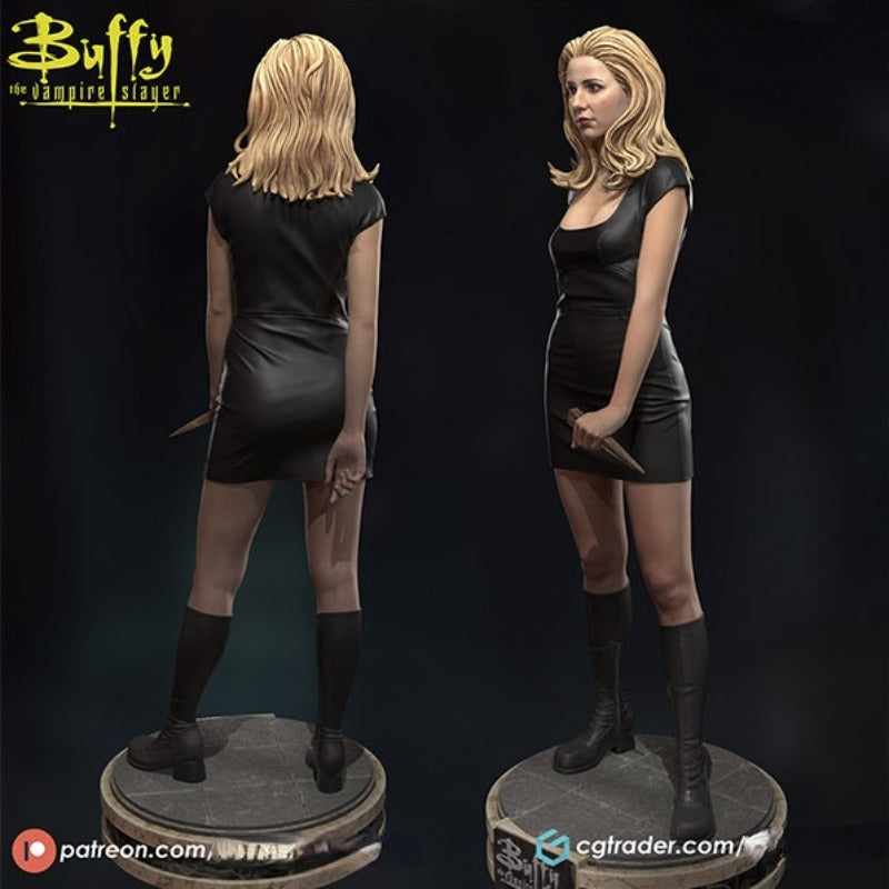 1/24 Modern Buffy the Vampire Slayer, Resin Model Figure Kit, Unassembled and Unpainted