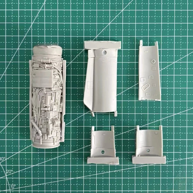 1/48 Cold War F-14 Tomcat Engine, Resin Model Aircraft Kit, Unassembled and Unpainted