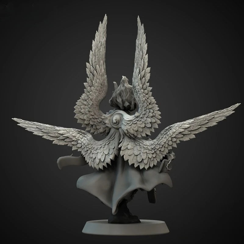 90mm Angel Gabriel, Resin Model Figure Kit, Mythology Theme, Unassembled and Unpainted