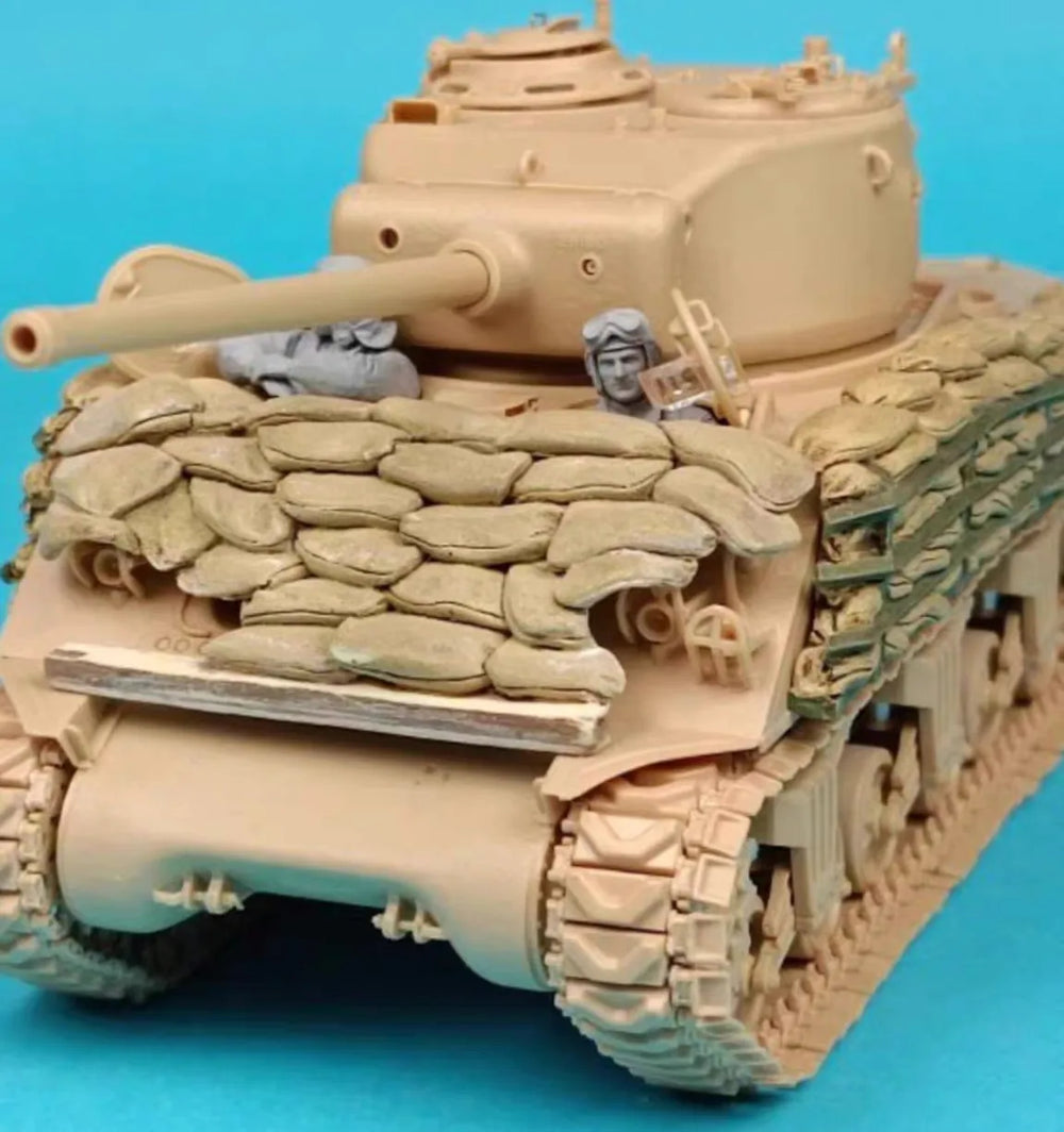 1/35 WWII M4 Tank Stowage & Equipment, Resin Model Accessory Kit, Unpainted