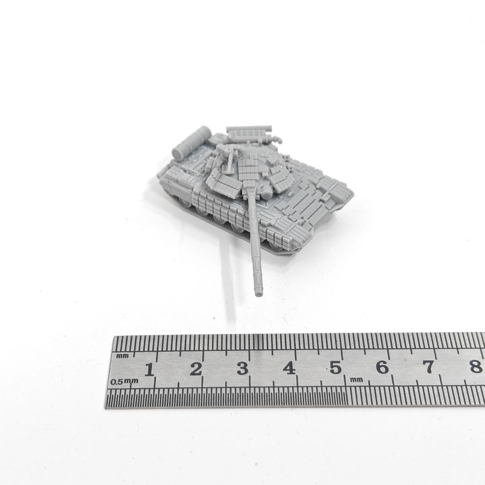 1/144 Cold War T-64BV Soviet Main Battle Tank, Resin Model Vehicle Kit, Unassembled and Unpainted