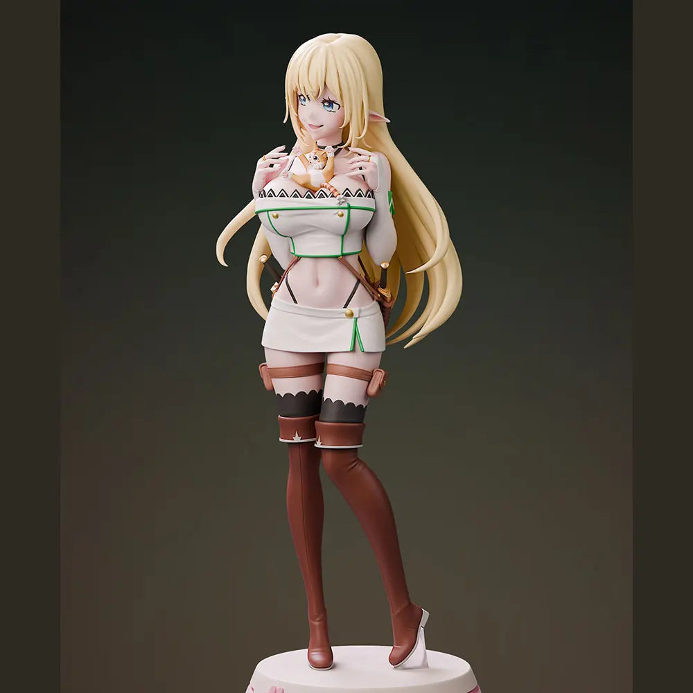 1/24 Long-Haired Anime Tactical Officer, Resin Model Figure Kit, Anime Theme, Unassembled and Unpainted