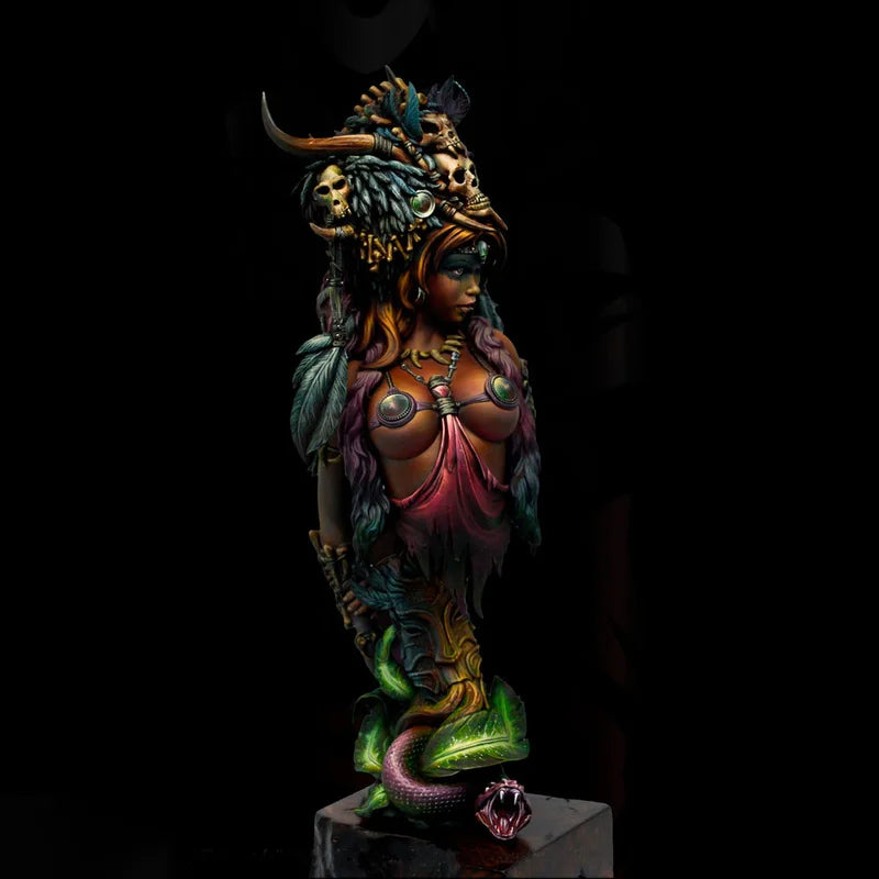 1/9 Demon, Resin Model Bust Kit, Fantasy Theme, Unassembled and Unpainted