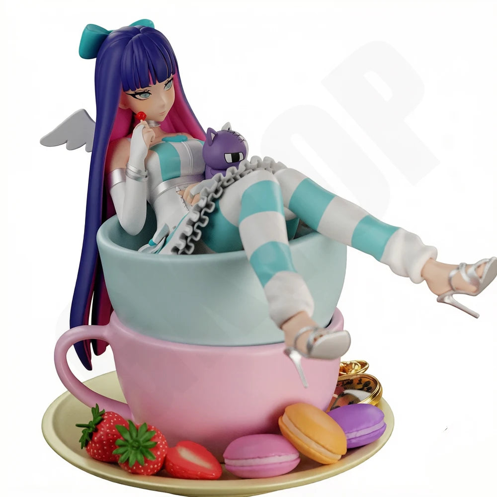 1/24 Cute Girl in Teacup, Resin Model Figure Kit, Anime Theme, Unassembled and Unpainted