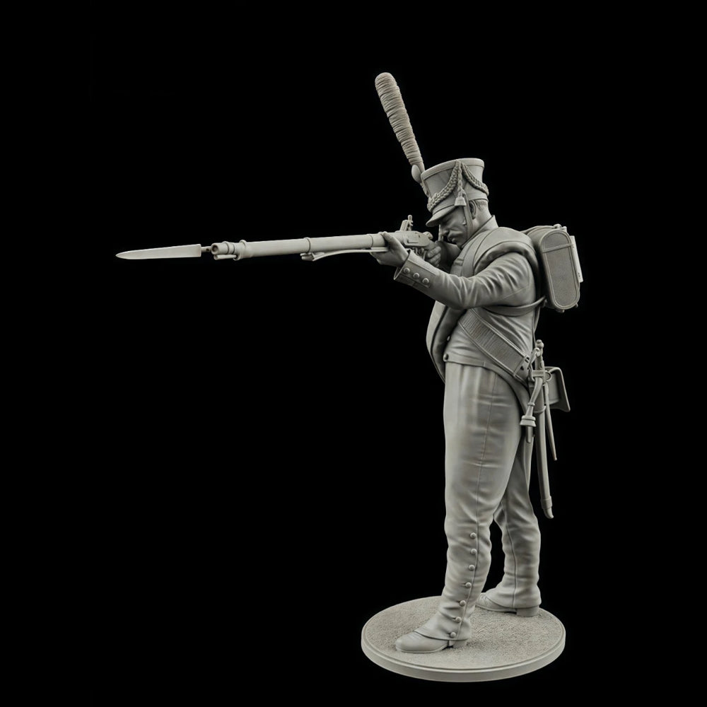 75mm Cold War Russian Grenadier, Resin Model Figure Kit, Unassembled and Unpainted