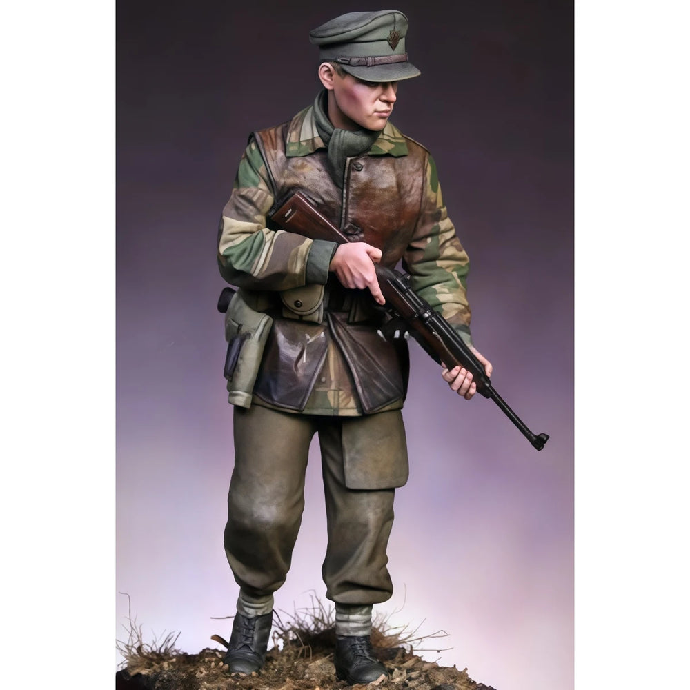 1/16 WWII British SAS Commando, 2 Figures, Resin Model Figure Kit, Unassembled and Unpainted