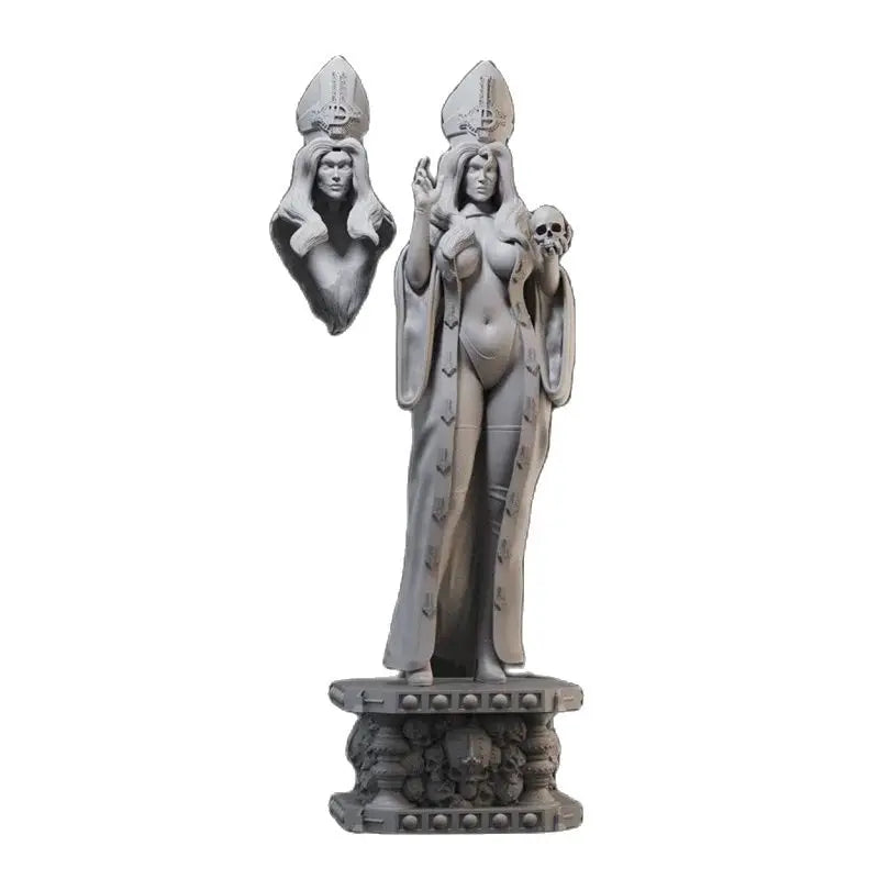 1/18 Ancient Egyptian Death Goddess, 3 Figures, Resin Model Figure Kit, Mythology Theme, Unassembled and Unpainted