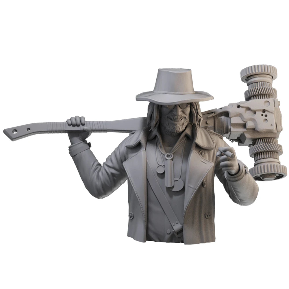 1/10 Modern Tactical Female Characters, 9 Figures, Resin Model Bust Kit, Unassembled and Unpainted