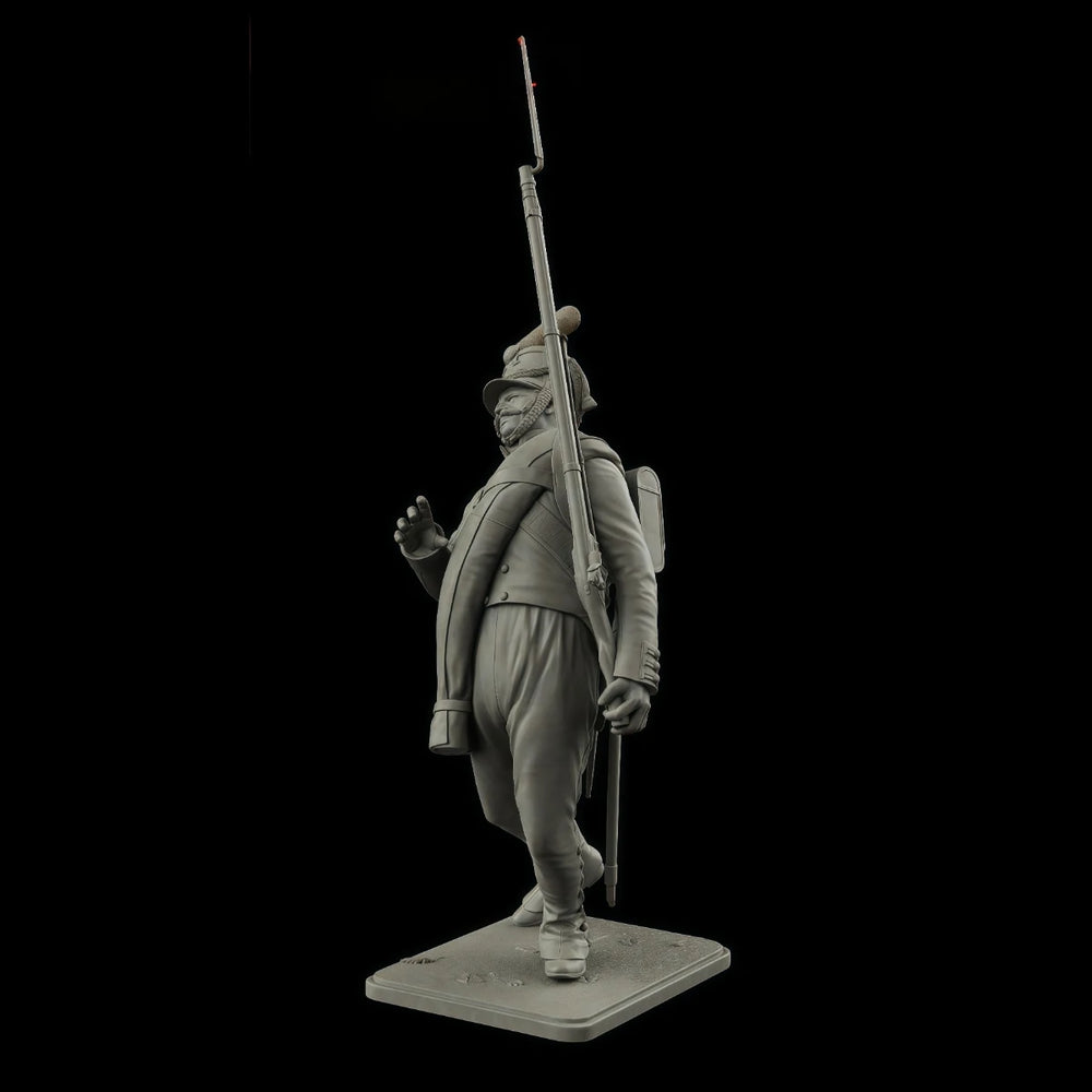 75mm Napoleonic Russian Preobrazhensky Guards, Resin Model Figure Kit, Unassembled and Unpainted