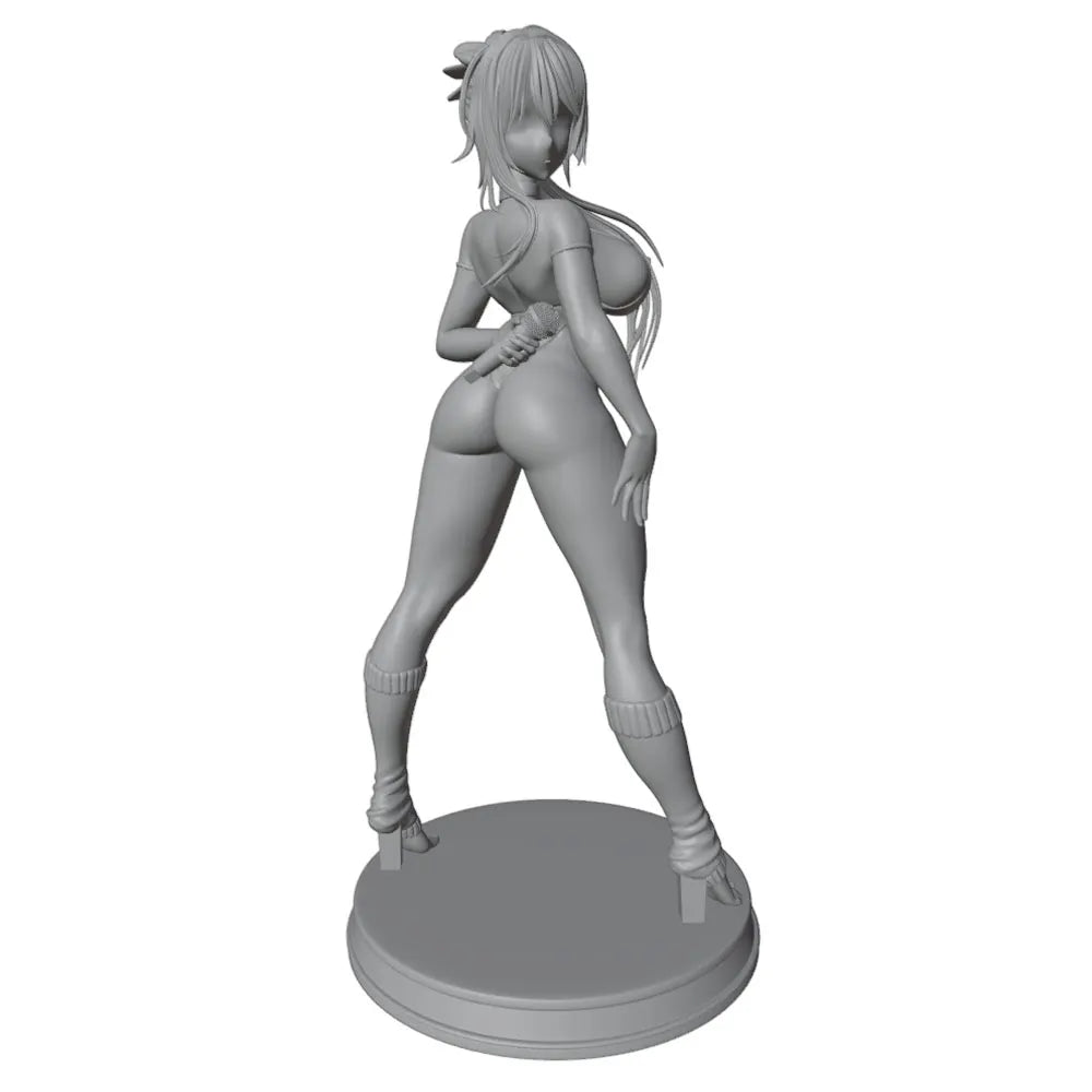1/24 Sexy Anime Girl, Resin Model Figure Kit, Unassembled and Unpainted