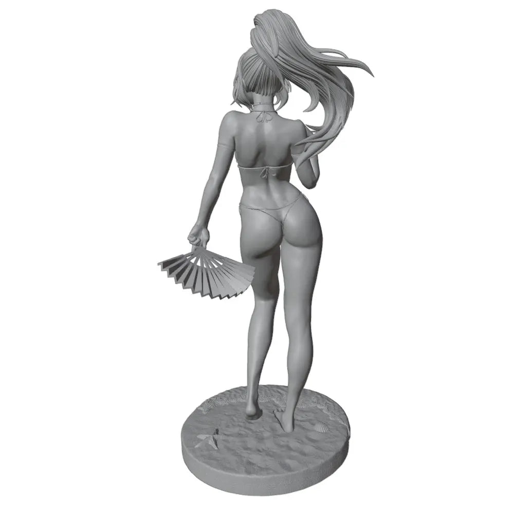 1/24 Adult Female Pinup, Resin Model Figure Kit, Unassembled and Unpainted