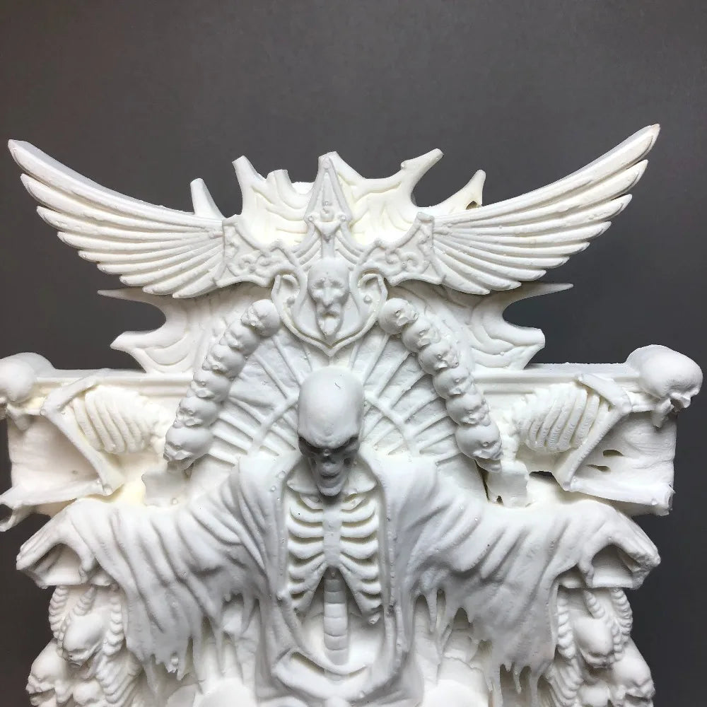 Death Baroque, Resin Model Bust Kit, Fantasy Theme, Unassembled and Unpainted