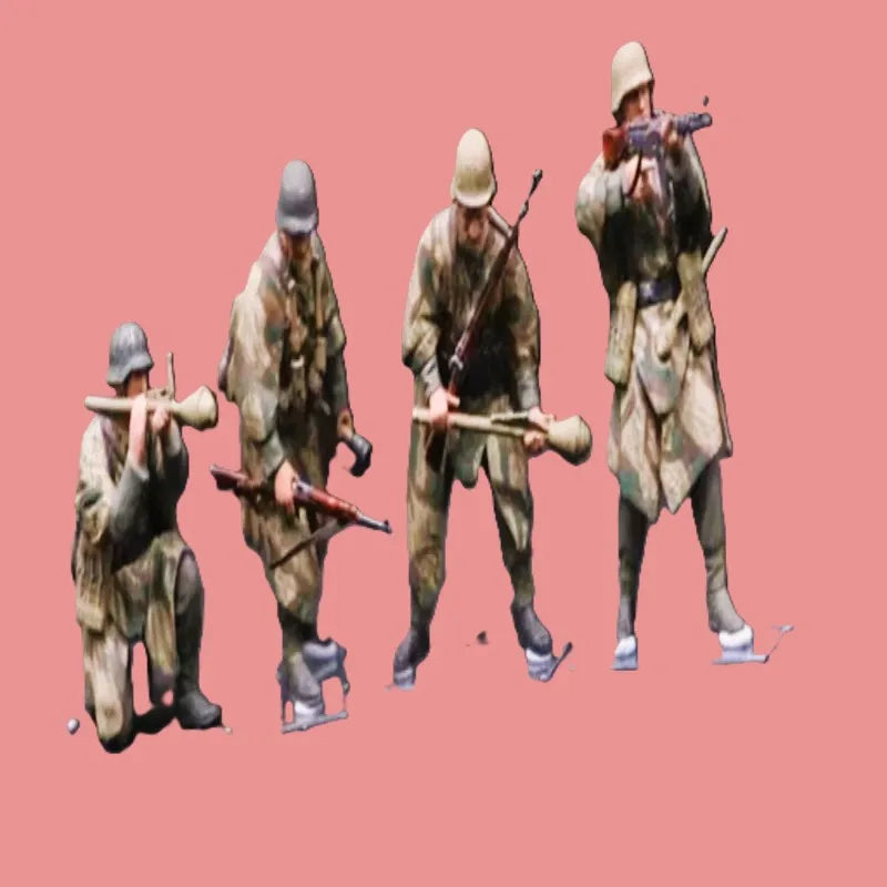 WWII German Soldiers — 1/35 Resin Figure Set