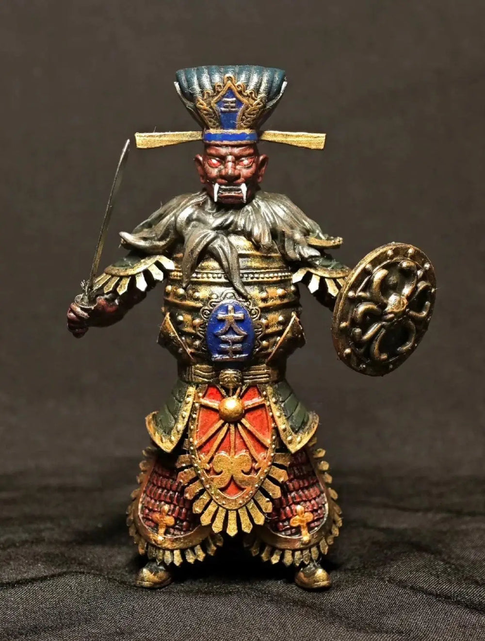 Yama, Resin Model Figure Kit, Mythology Theme, Unassembled and Unpainted