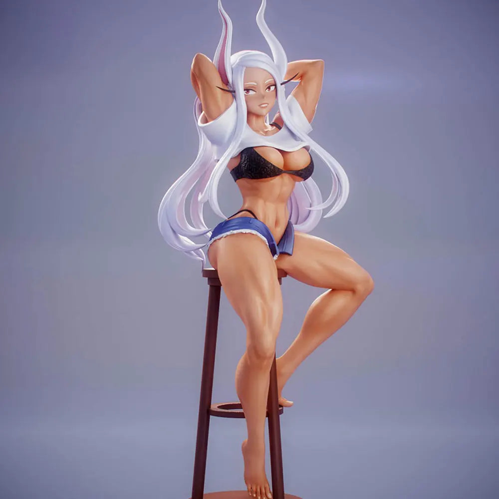 75mm Demon Girl, Resin Model Figure Kit, Unassembled and Unpainted