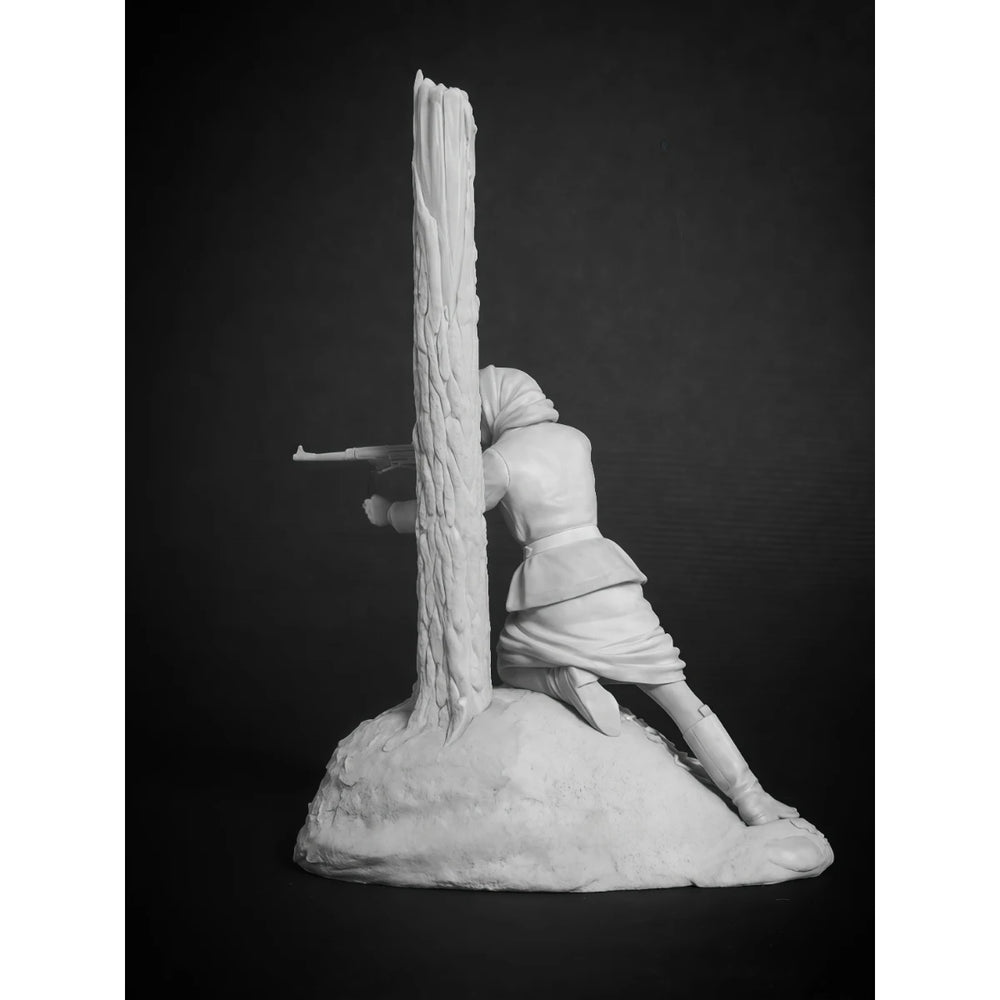54mm Modern Female Tactical Soldier, Resin Model Figure Kit, Unassembled and Unpainted