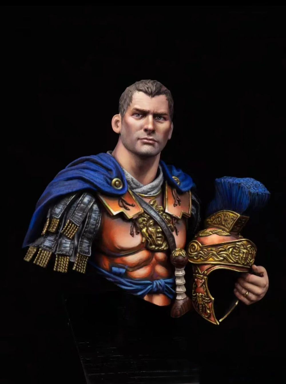 1/10 Classical Warrior, Resin Model Bust Kit, Fantasy Theme, Unassembled and Unpainted