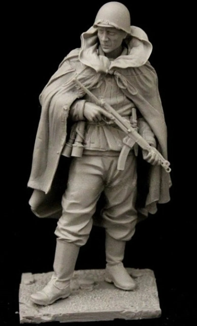 1/24 WWII Soviet Marine Soldier, Resin Model Figure Kit, Unassembled and Unpainted