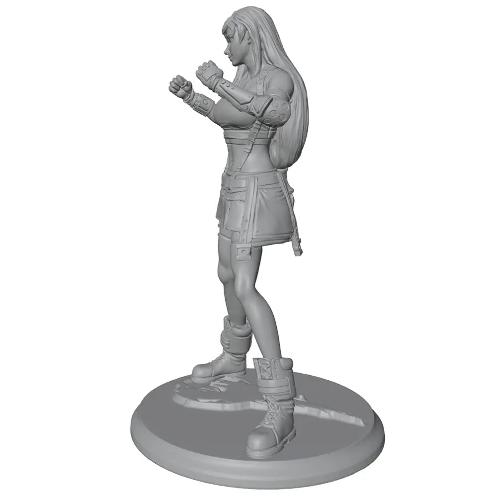 1/24 Sci-Fi Female Warrior Combat Gear, Resin Model Figure Kit, Unassembled and Unpainted