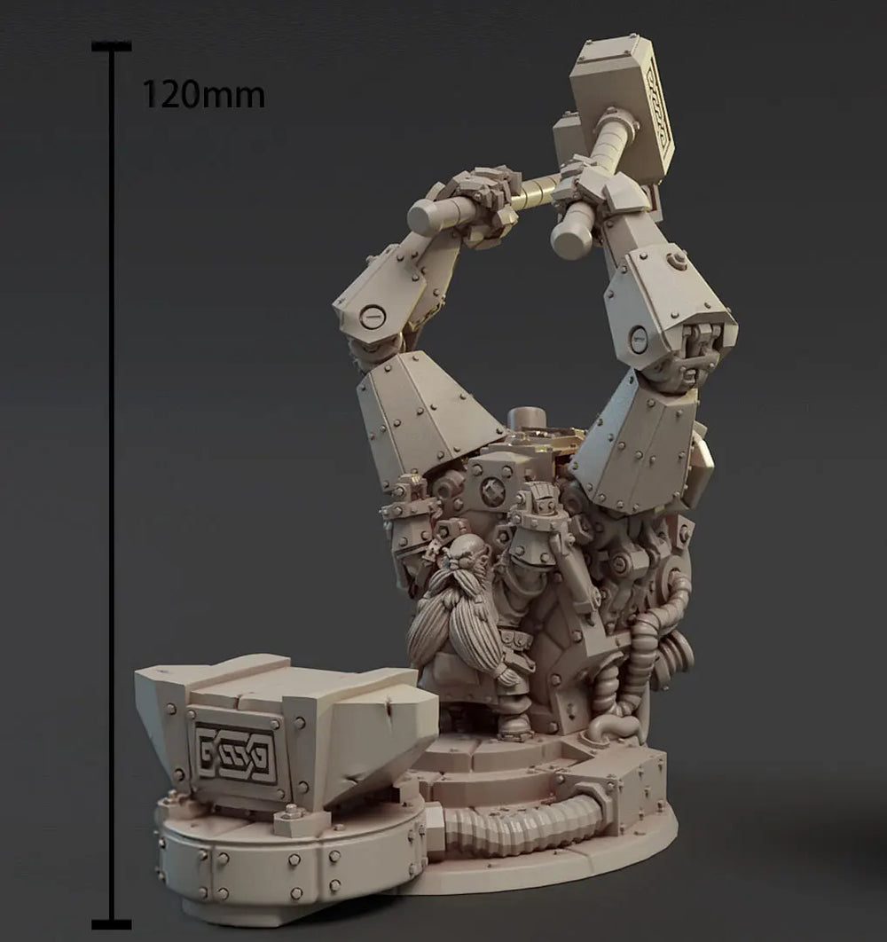 Nurgle Chaos Corrupted Warrior, Resin Model Figure Kit, Fantasy Theme, Unassembled and Unpainted