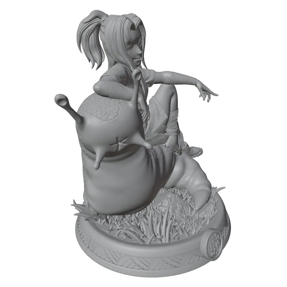 1/24 Eastern Fantasy Woman Reclining in Robes, Resin Model Figure Kit, Anime Theme, Unassembled and Unpainted