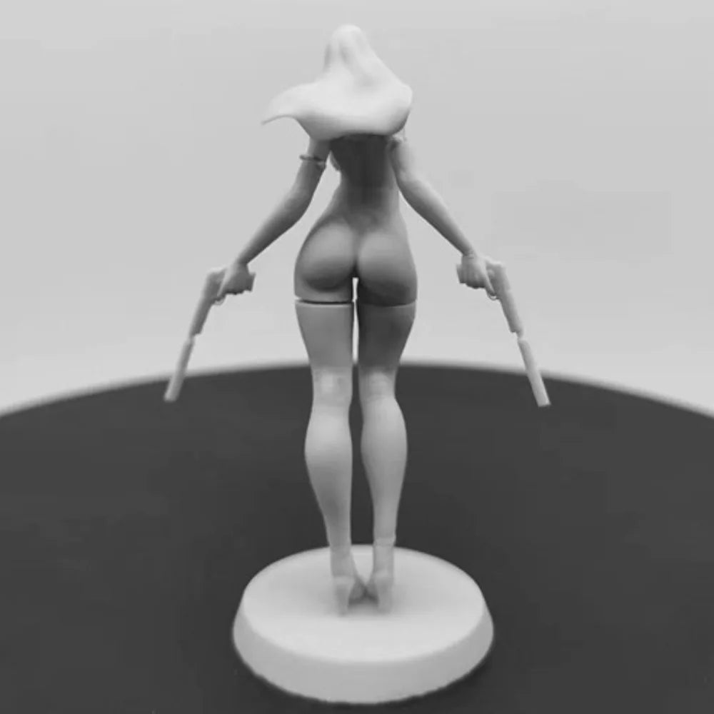 1/24 Dark Fantasy Nun Warrior, Resin Model Figure Kit, Fantasy Theme, Unassembled and Unpainted