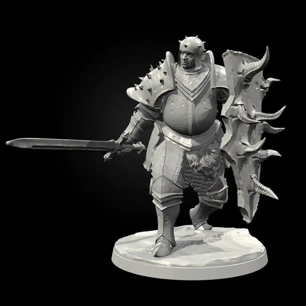 50mm Imperial Guard, Resin Model Figure Kit, Fantasy Theme, Unassembled and Unpainted
